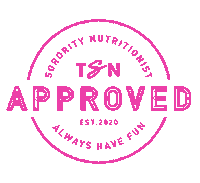 Tsn Sticker by Sorority Nutritionist