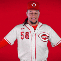 Luis Castillo GIF by Cincinnati Reds