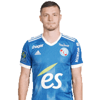 Ligue 1 Heart Sticker by Racing Club de Strasbourg Alsace