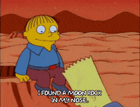 bart simpson wow GIF