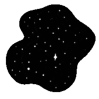 catarina_zip space stars sky universe Sticker