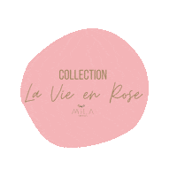 milas__essentials pink rose collection lavieenrose Sticker