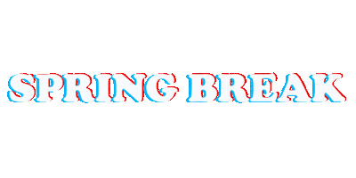 Spring Break Forever Sticker by AJ Mitchell