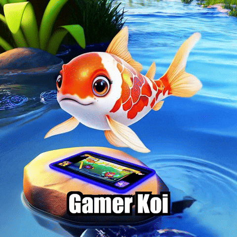 Koi Fish Video GIF by TheConfishius