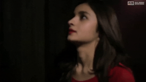 nervous alia bhatt GIF by bypriyashah
