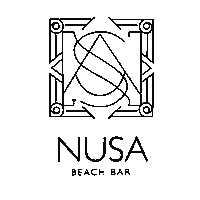 nusacafebarshop cafe bar beach bar nusa Sticker