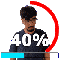 40 Percent Fortypercent Sticker