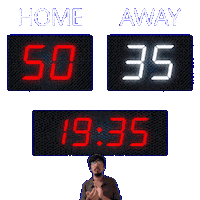 35 Away Sticker