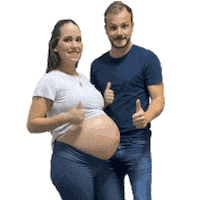 Pregnancy Mãe Sticker by Faculdade do Papai