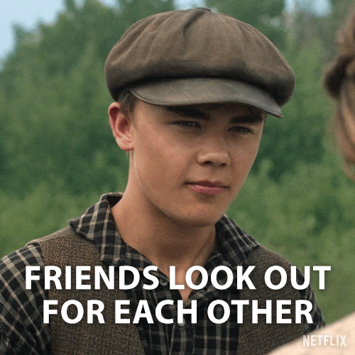 Got Your Back Caleb GIF by NETFLIX