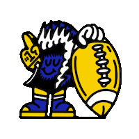 La Rams Football Sticker by Los Angeles Rams