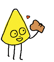 toasta_melbourne love happy cheese sandwich Sticker
