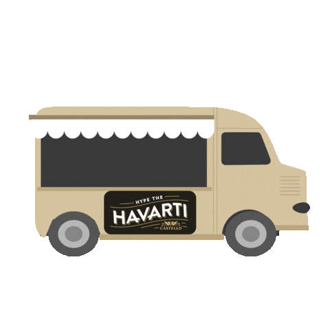 Food Truck Sticker by Castello Cheese