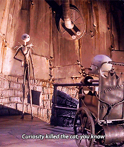 hes just like i know the nightmare before christmas GIF