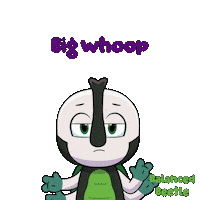 No One Cares Bug Sticker by VeeFriends