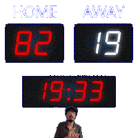 19 Away Sticker