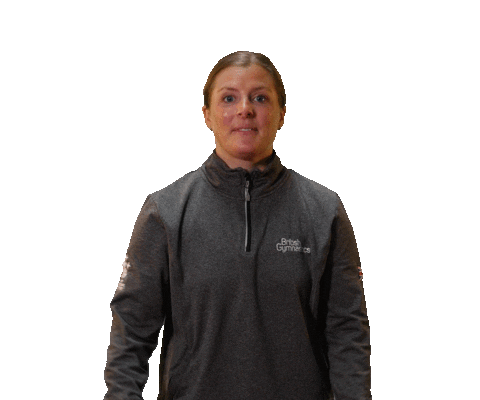 Point Swipe Up Sticker by British Gymnastics