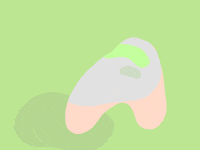 artofmadeleine bounce flow squishy morphing GIF