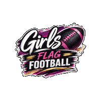 Flag Football Sticker