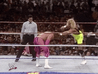wrestlemania vi wrestling GIF by WWE