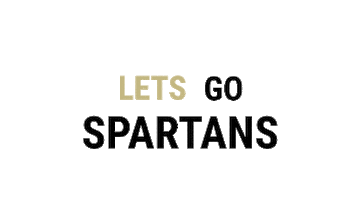 SYC427 sms shs sycamore lets go spartans Sticker