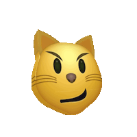 smirk 3demoji Sticker
