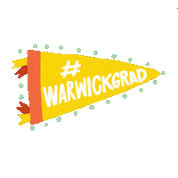 Graduation Graduate Sticker by University of Warwick
