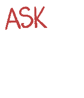 Supporting Ask Me Sticker