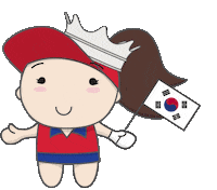 korea crown Sticker by LPGA
