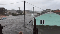 Hurricane Matthew Leaves Nags Head Heavily Flooded