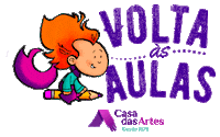 acasadasartes cda volta as aulas a casa das artes Sticker