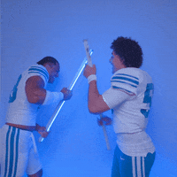 Byu Football Fight GIF by BYU Cougars