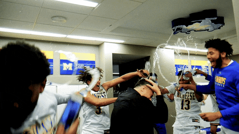 McNeeseSports giphyupload basketball celebration celebrate GIF