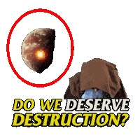 Destroy End Of The World Sticker