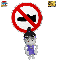 Sign Warning Sticker by Zhotcita