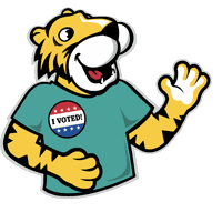 College Voting Sticker by Towson University