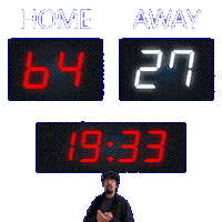 27 Away Sticker