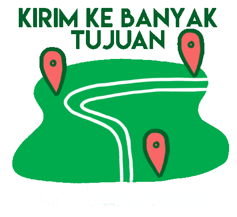 Delivery Send Sticker by Grab Indonesia