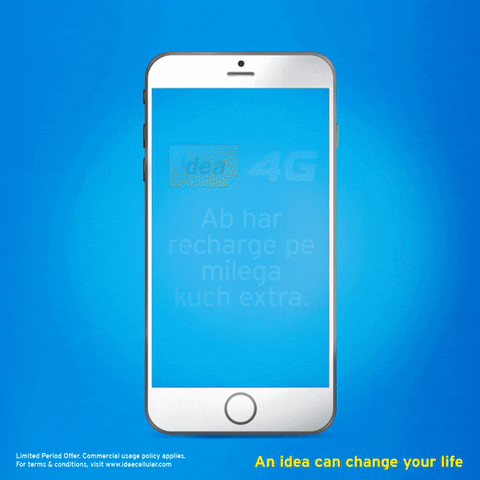 IdeaCellular giphyupload sabkatimeaagaya extradata extraaacashback GIF