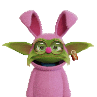 Bad Bunny Christmas Sticker by mattbag3d