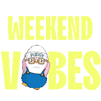 Fun Happy Dance Sticker by Pudgy Penguins