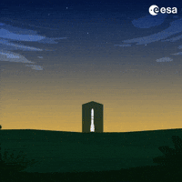 Animation Rocket GIF by European Space Agency - ESA