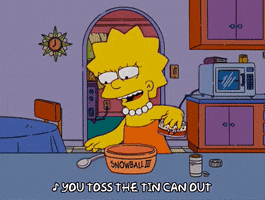 lisa simpson flip GIF
