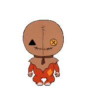 Trick Or Treat Sam Sticker by Sam: The Soul of Halloween