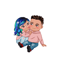 In Love Heart Sticker