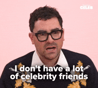 Few celebrity friends