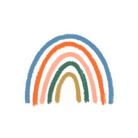 Rainbow Boho Sticker