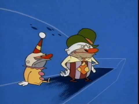 ren and stimpy nicksplat GIF
