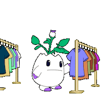 Deciding What To Wear Sticker by Magic Eden