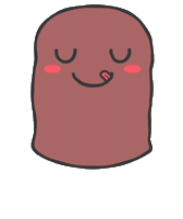 meyPich kawaii chocolate טעים mepich Sticker